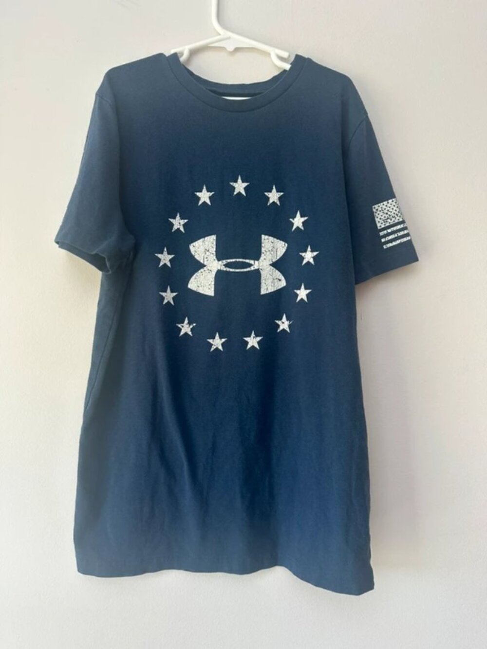 Under Armour Navy TShirt Youth XL America
